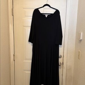 Chic Black Long Sleeve Dress